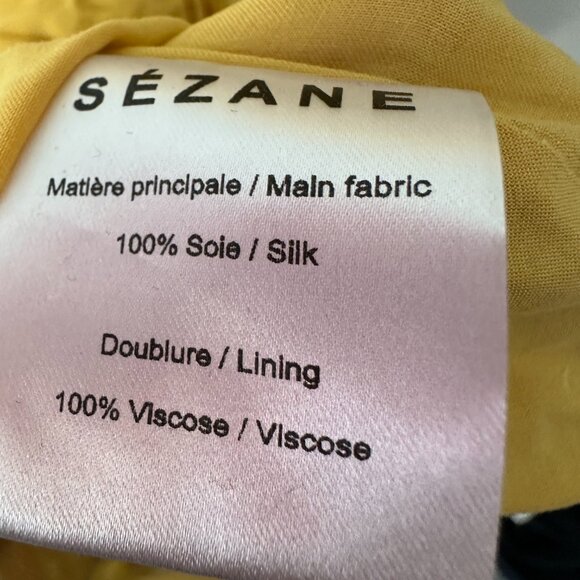 Sezane Cassandra Silk Dress - Picture 6 of 7